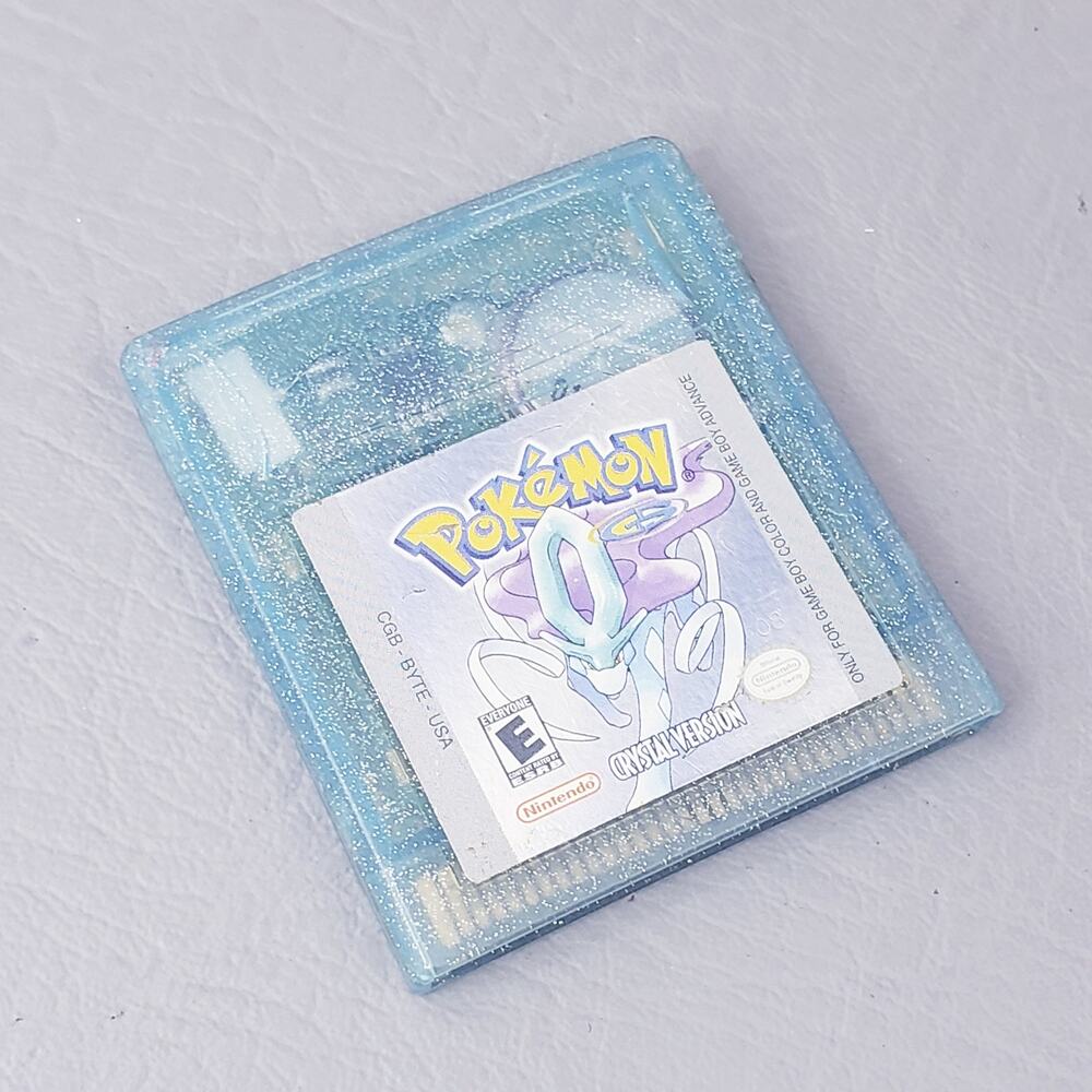 Nintendo Pokémon Crystal Version Game Boy Color NTSC-U/C 2000 Authentic Untested